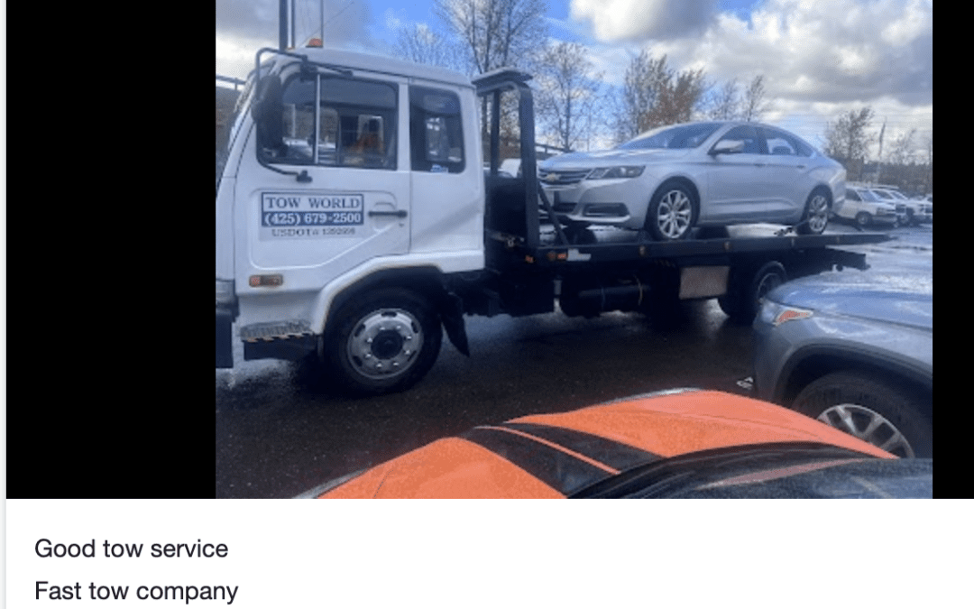 Good tow service